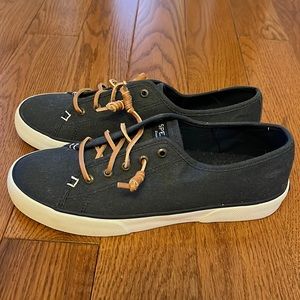 Sperry Navy Memory Foam Boat Shoe